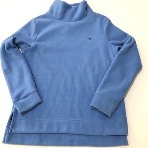 Tommy Hilfiger NWT Blue Fleece Pullover Small